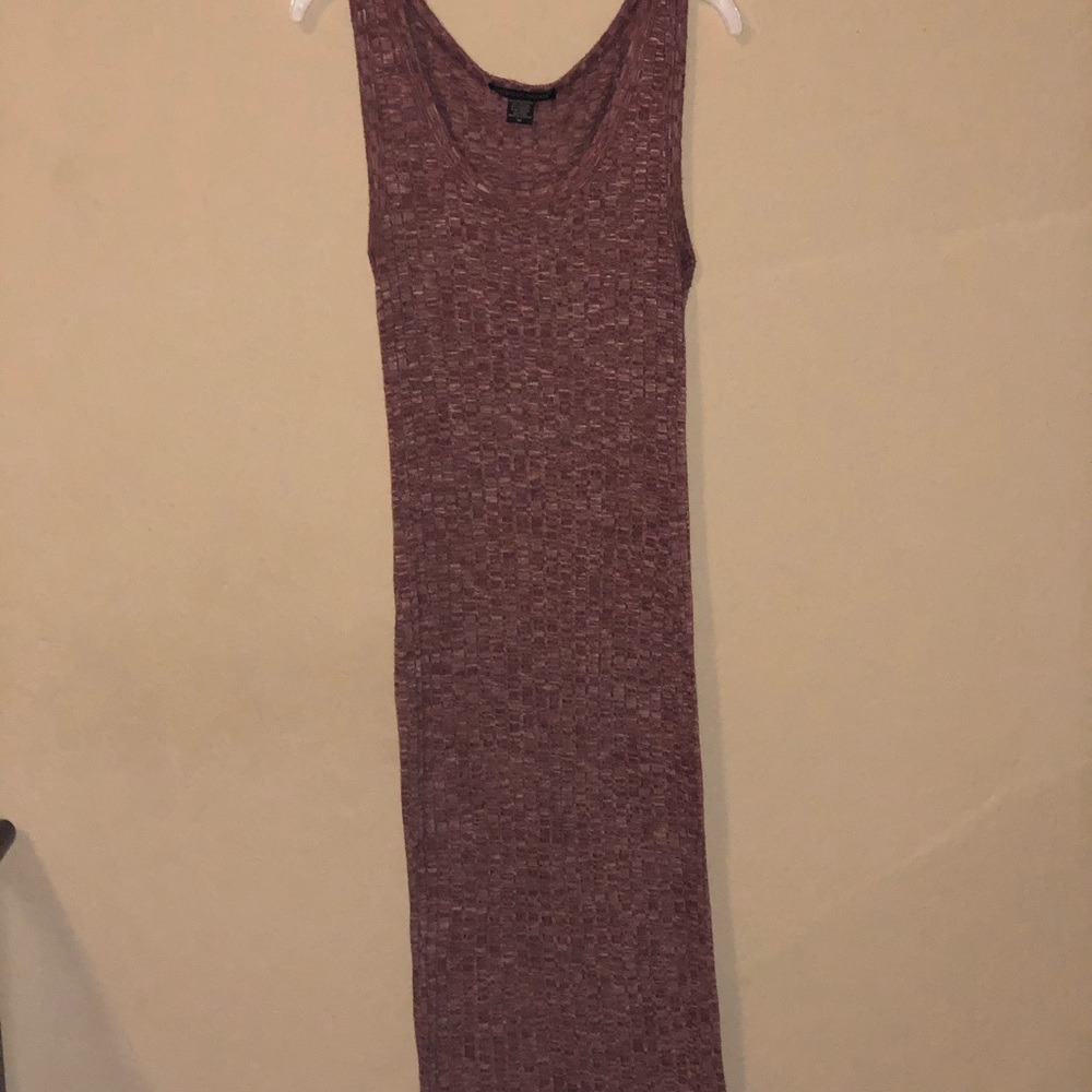 Maroon fitted dress